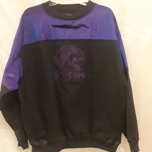c VTG. EXCALIBUR LV LAS VEGAS PURPLE PULLOVER LARGE